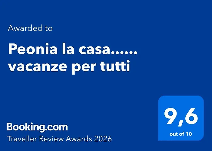 Peonia La Casa...... Vacanze Per Tutti * Rzym